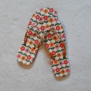 Vera Bradley Floral Flip Flops